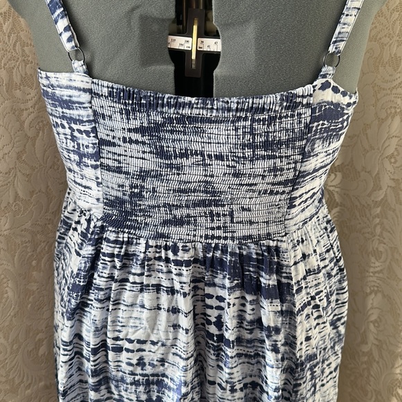 ❌SOLD❌Torrid Multicolor Blue Dress with pockets! - Picture 6 of 8